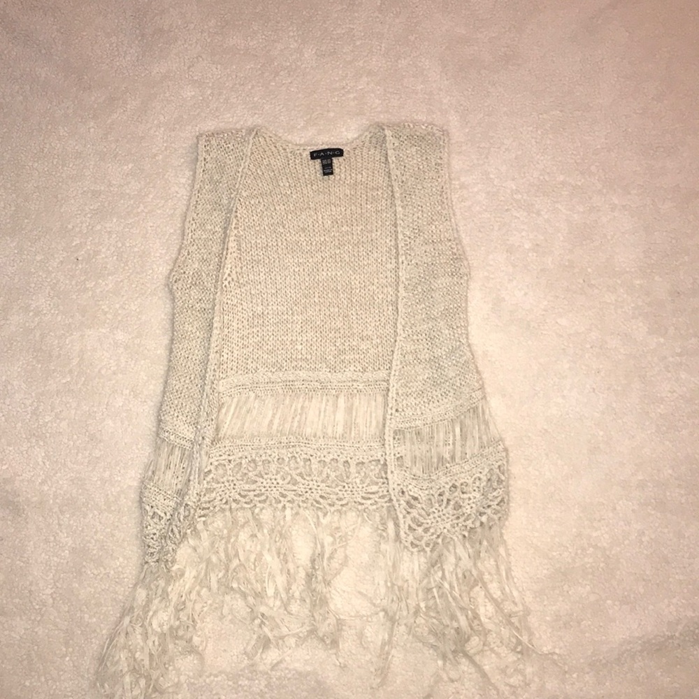 Crochet vest